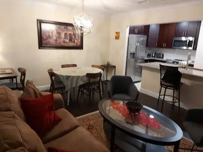 Living Room, dining and kitchen