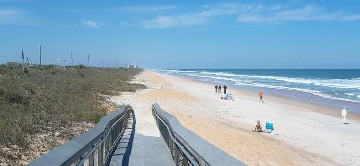 Beach walking at Daytona Beach and New Smyrna Beach 2